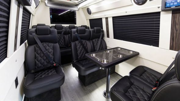 10 passenger sprinter van interior austin