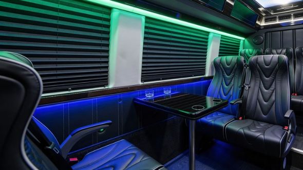 18 passenger sprinter van interior mcallen