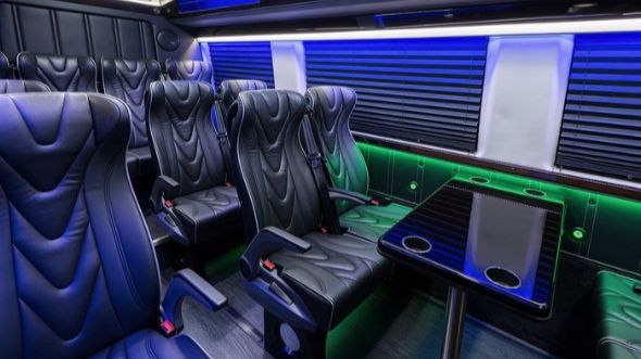 20 passenger sprinter van interior laredo