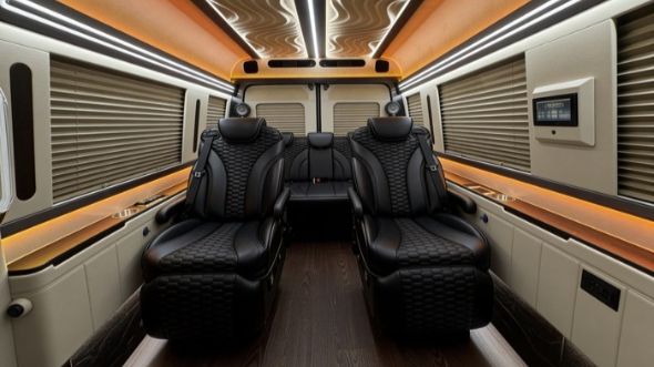 8 passenger sprinter van interior mcallen