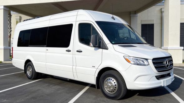 houston sporting event sprinter van rental