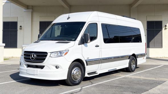 pasadena private event sprinter van rental
