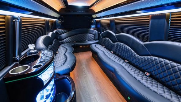 san antonio sprinter limousine interior