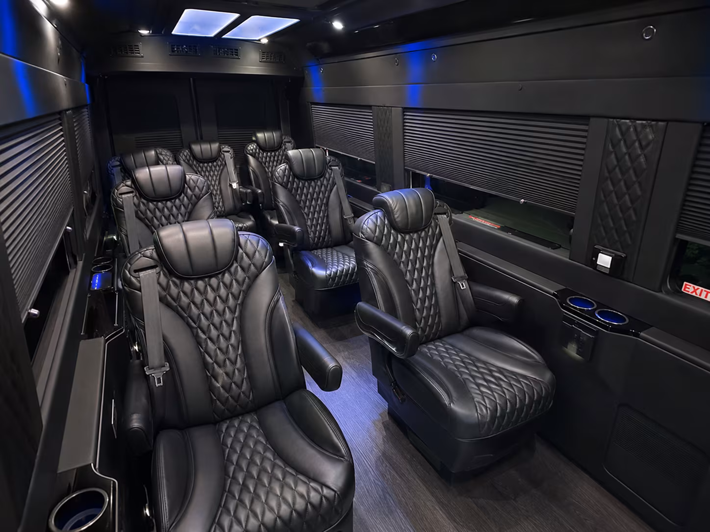 8 passenger sprinter van interior