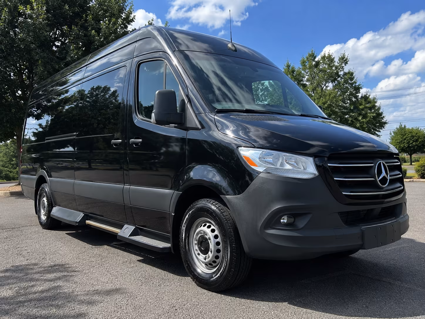 parent coordinated prom sprinter van bookings with set pickup and return times in san antonio
