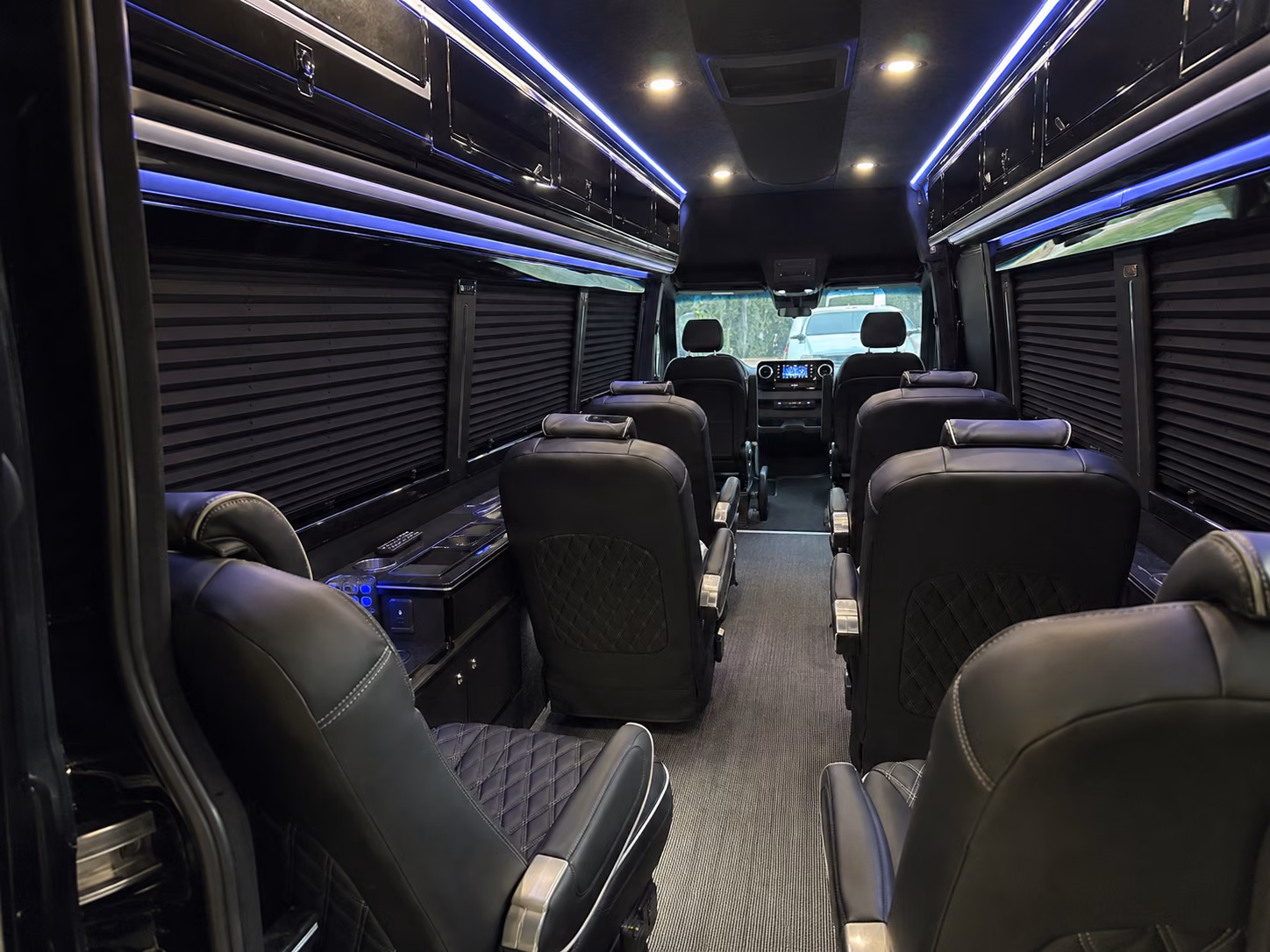 san antonio 15 passenger sprinter van inside