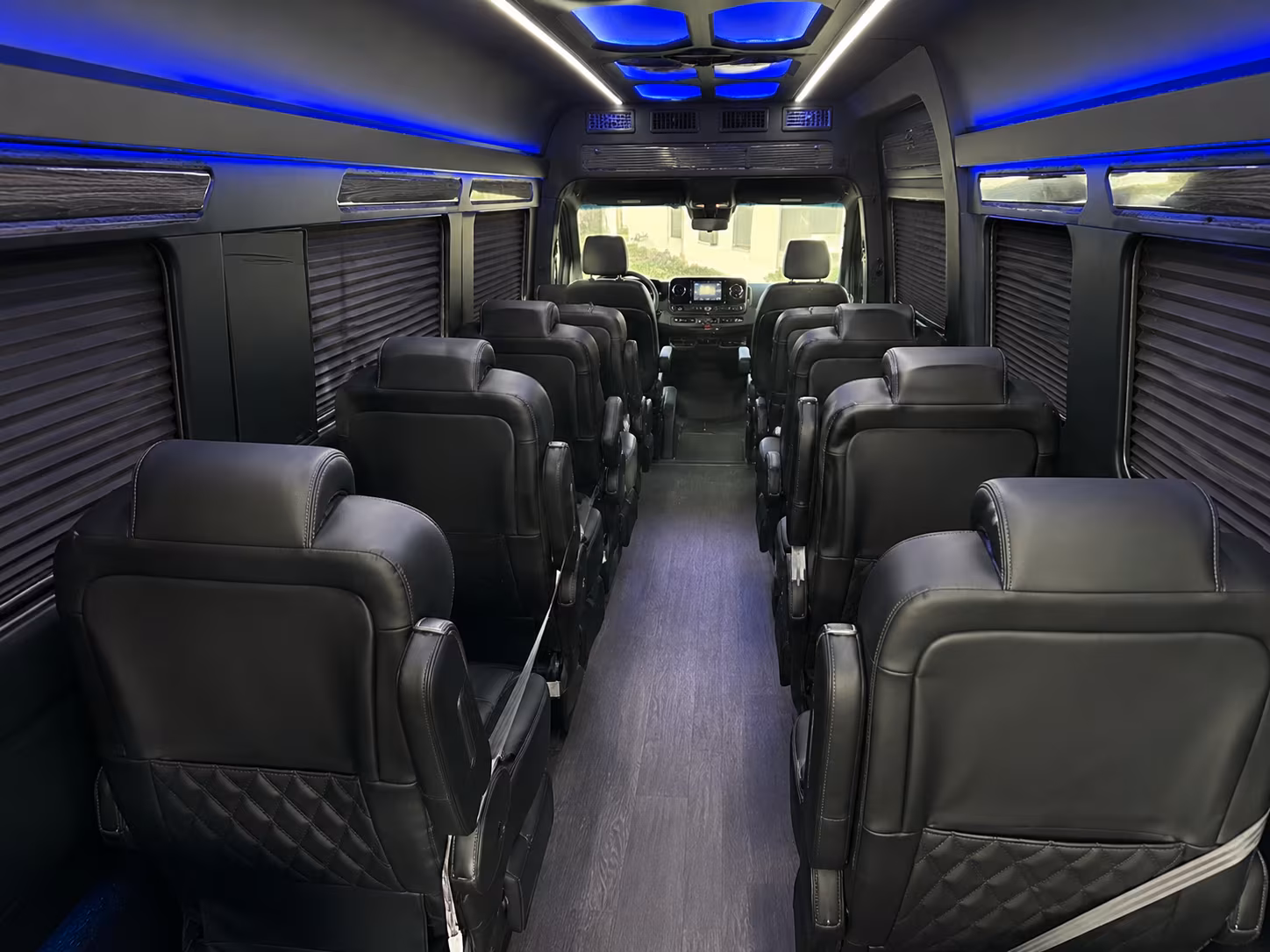 san antonio 20 passenger sprinter van inside