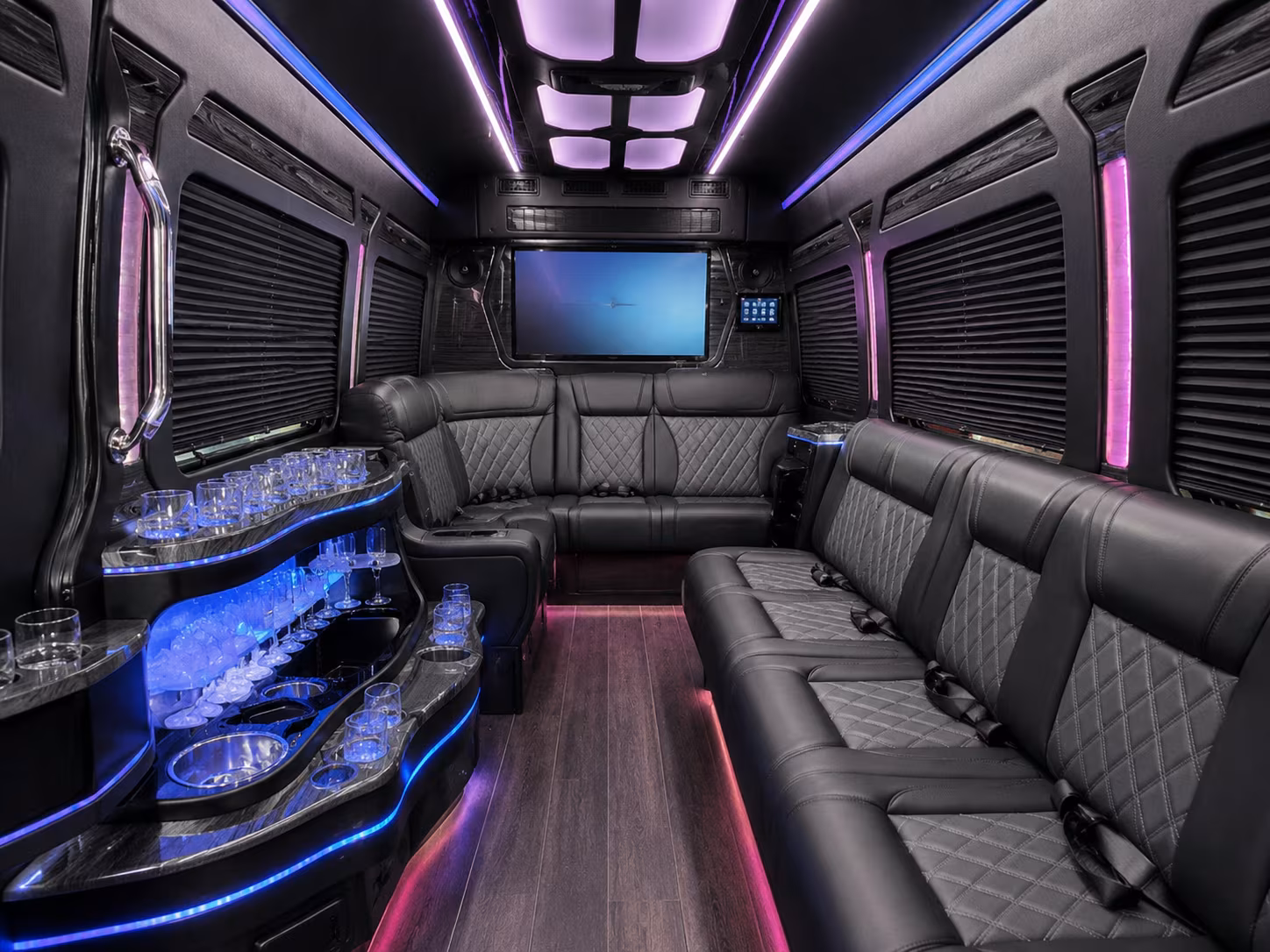 shift change and any hour employee shuttle sprinter van service in san antonio